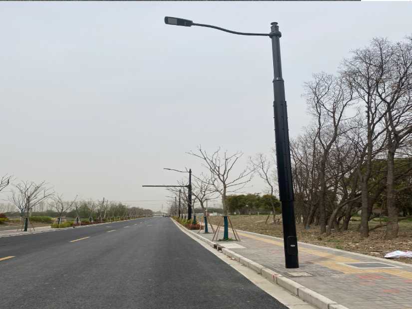 华容县上海综合杆 太阳能路灯工程