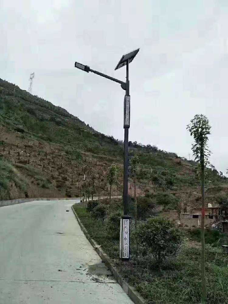 华容县仿古太阳能路灯